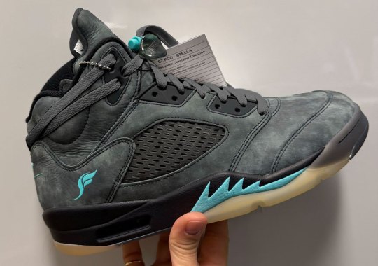 First Look At The SoleFly Air Jordan 5 Sample