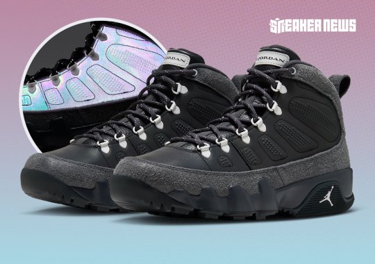 The Iridescent Air Jordan 9 Boot Is Available Now