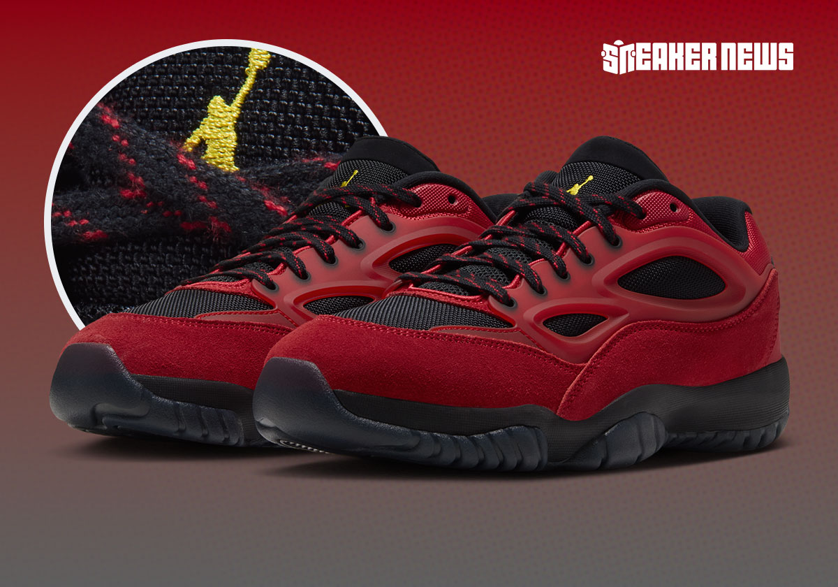 The Jordan DMSN 95 Tries Its Hand At A Reverse “Bred” Colorway