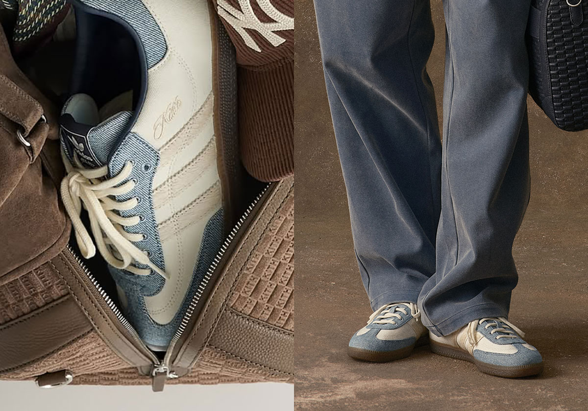 KITH Just Released Their adidas Samba "Denim"