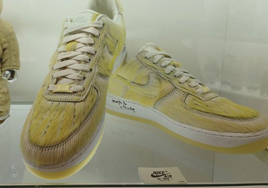 Medicom Toy Celebrates 30th Anniversary With A Hairy Nike Air Force 1