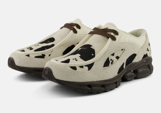 The New Balance 1890A Joins The “Cow Print” Movement