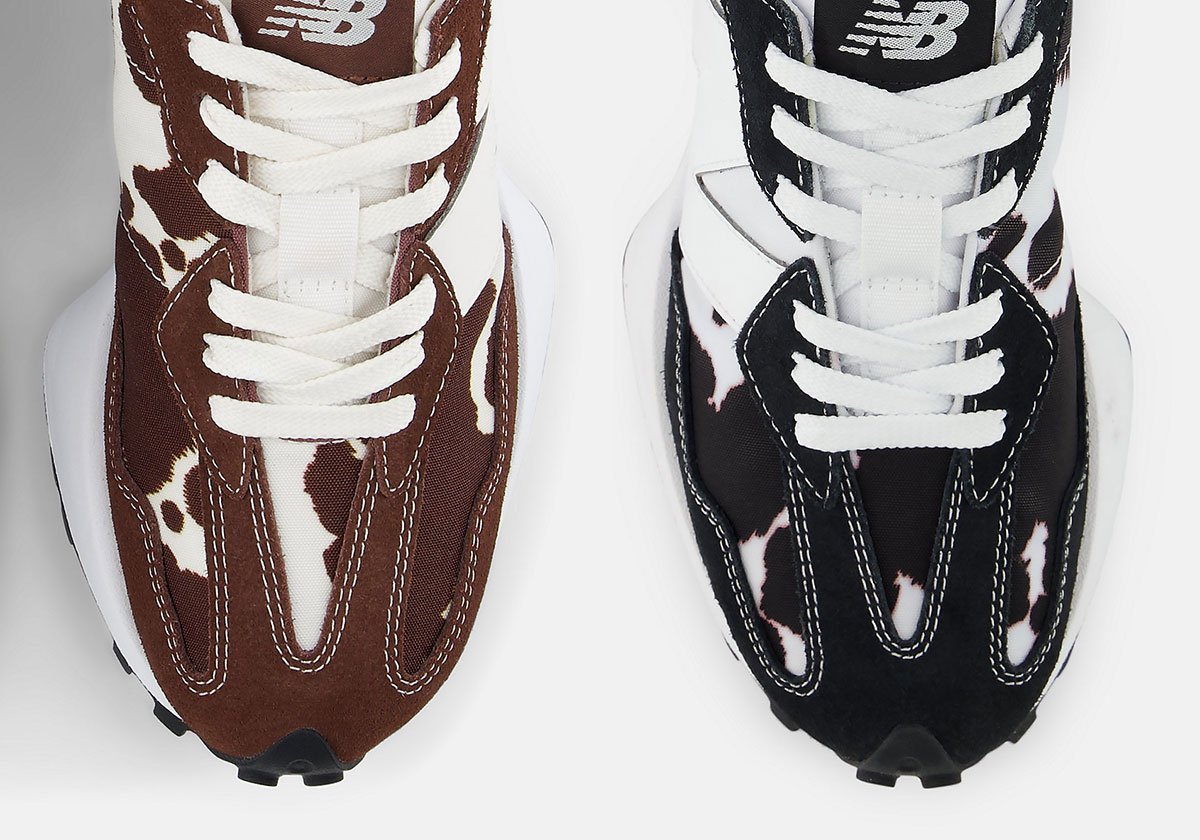 The New Balance 327 Comes Back In Focus With A “Cow Print” Pack