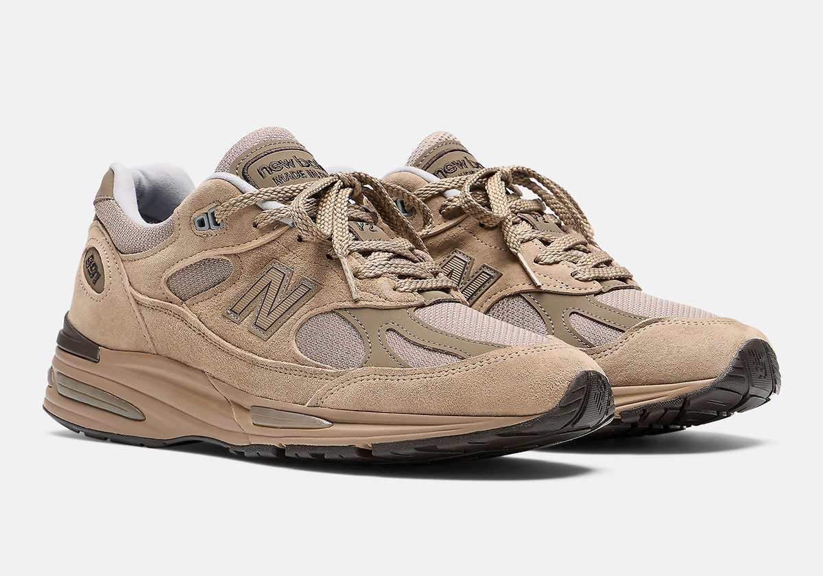 New Balance Cracks A Grandpa-Approved 991v2 "Walnut"