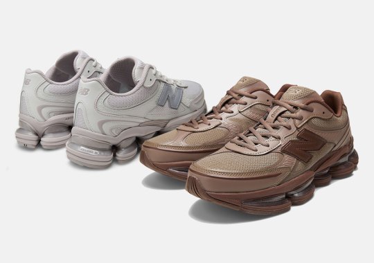 The New Balance 2000 Fortifies With New Leather Panelling