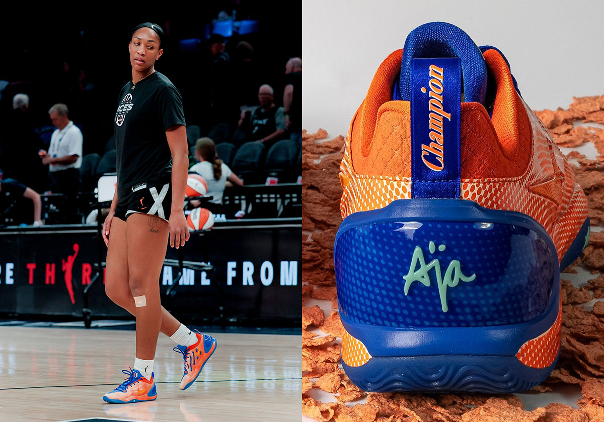 Nike Celebrates A'ja Wilson's Wheaties Box With A Special A'Two PE
