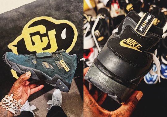 Deion Sanders Unveils New Nike Air Diamond Turf “Colorado Buffaloes” PEs