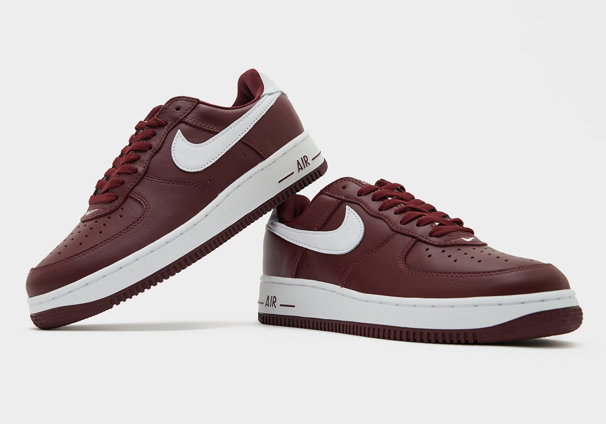 The Nike Air Force 1 Low '01 Adds A "Dark Team Red" Option