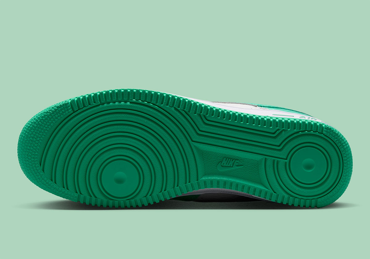 Nike Air Force 1 Low 01 Crackled Patent Leather Green Ja0248 001 8