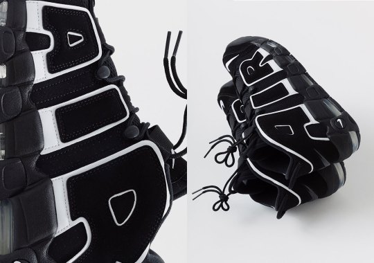 The Nike Air More Uptempo Is Back In Black
