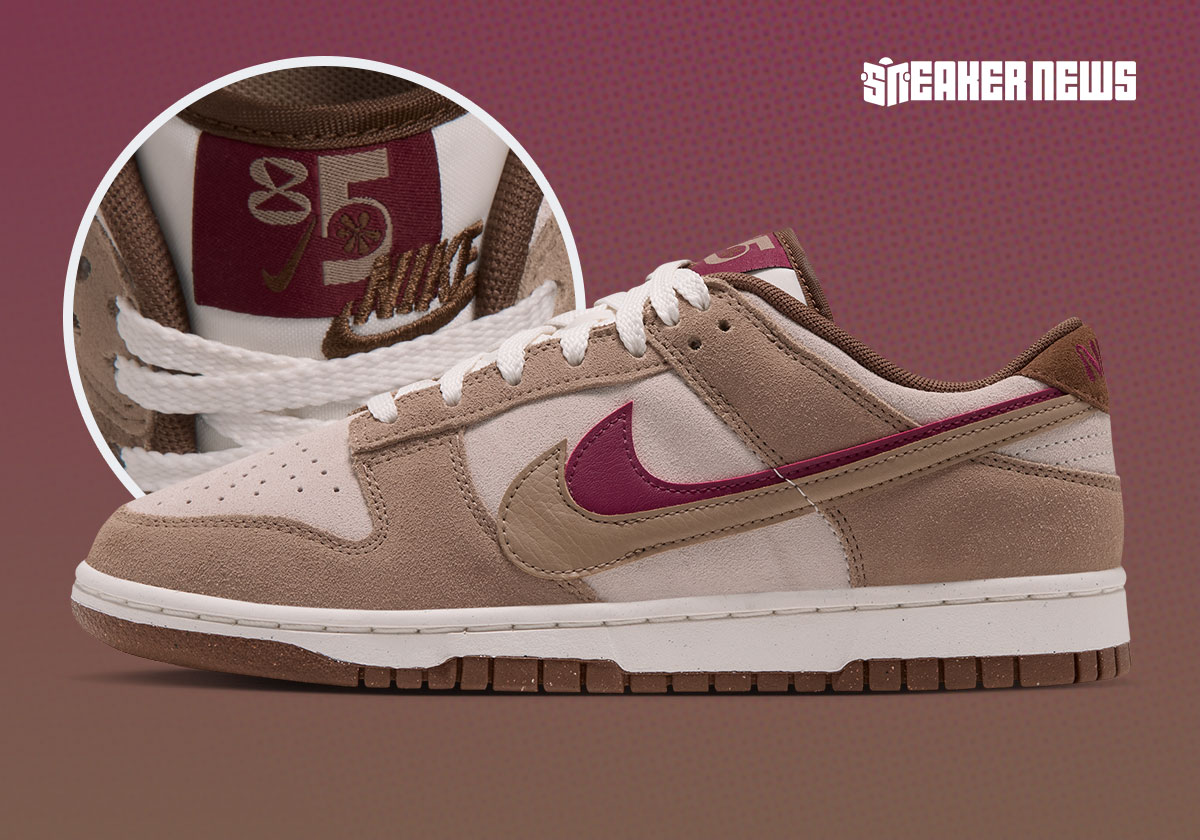 Nike Double Stacks The Swoosh On This Dunk Low