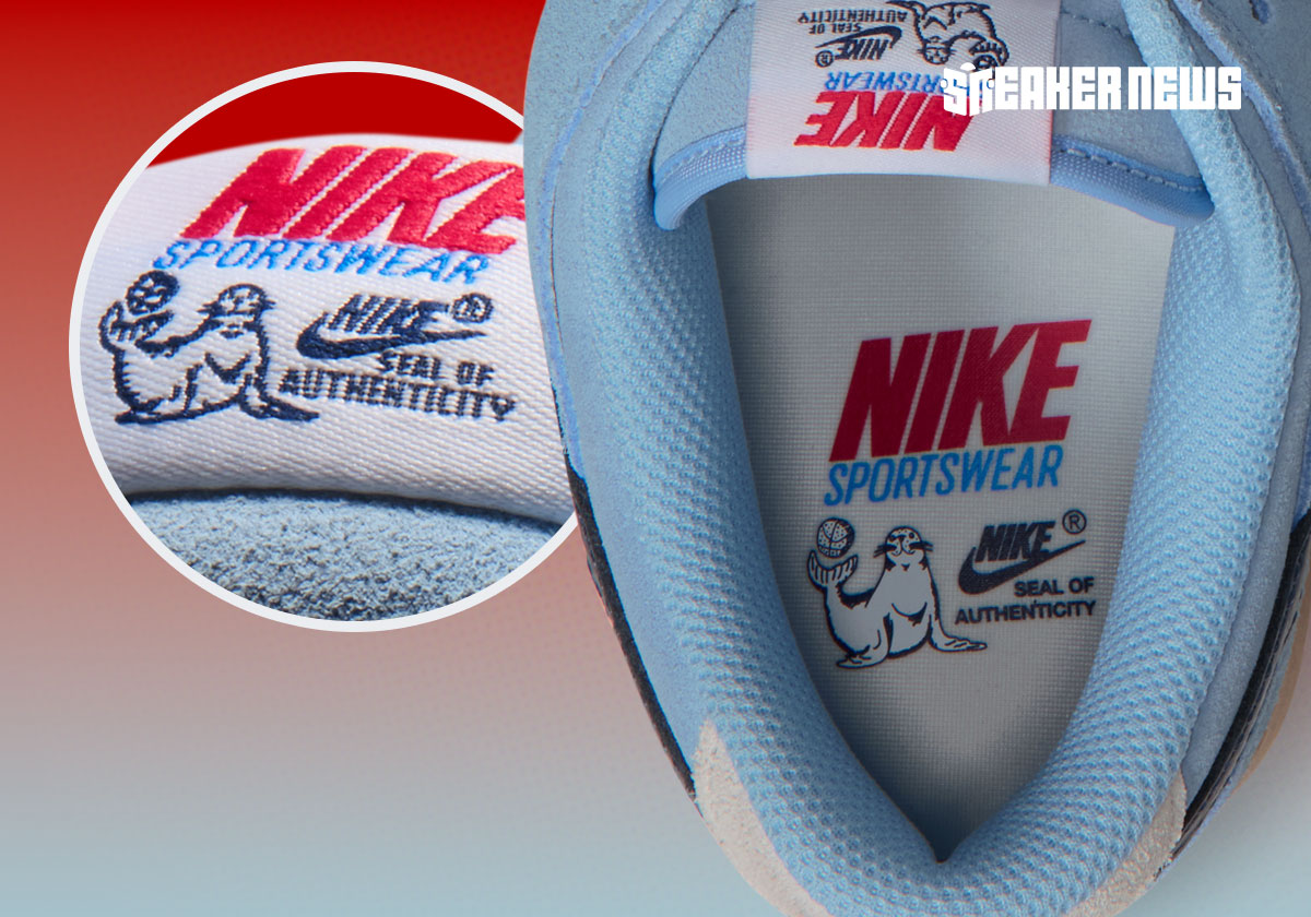 This Nike Dunk Low Comes With A Literal Seal Of Authenticity
