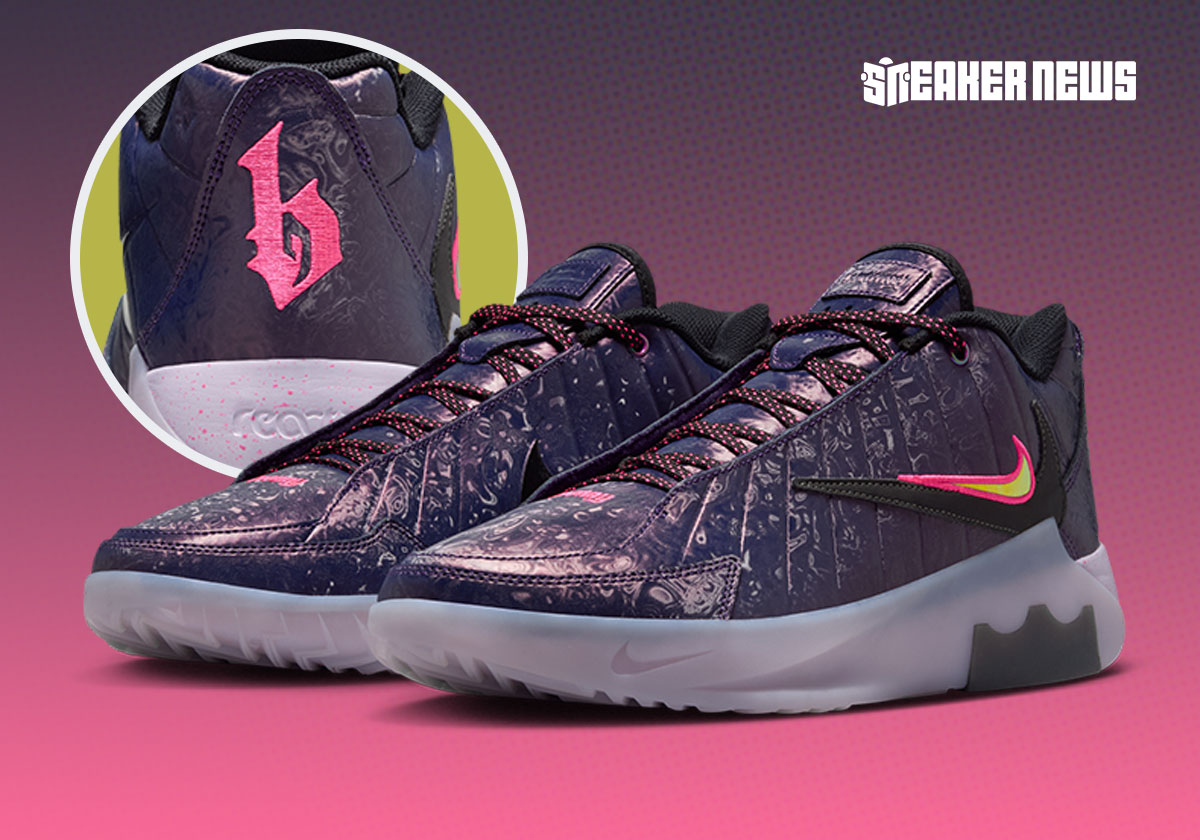 Bronny James Calls Up "Midnight Navy" On His Nike LeBron Witness 9