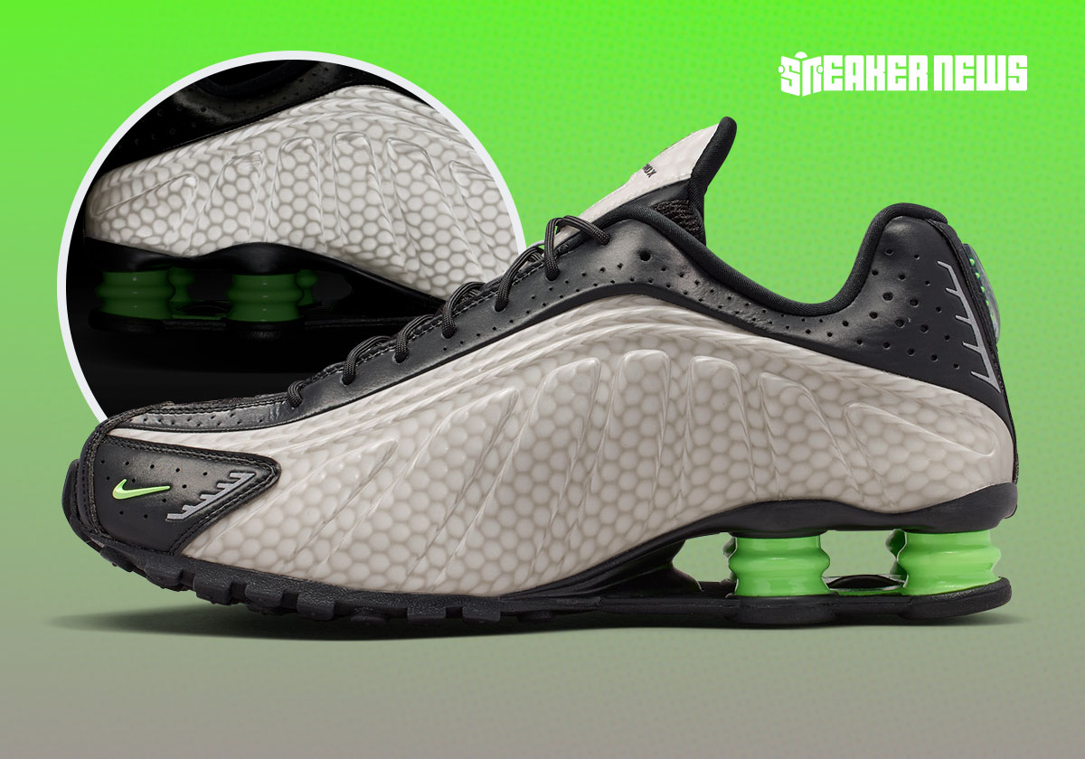 Nike Adds A Scaly Reflective Coat To The Shox R4