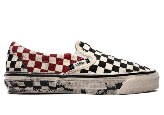 The Slam Jam x Vans Classic Slip-On 98 “Act of Disagreement” Is Coming Very Soon