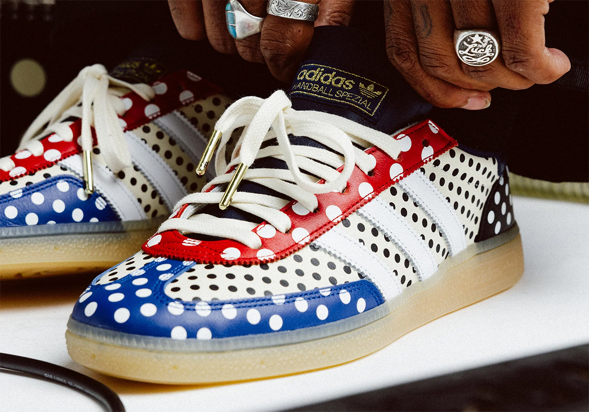 The Sneaker Politics x adidas Handball Spezial "Polka Dot" Drops On September 12th