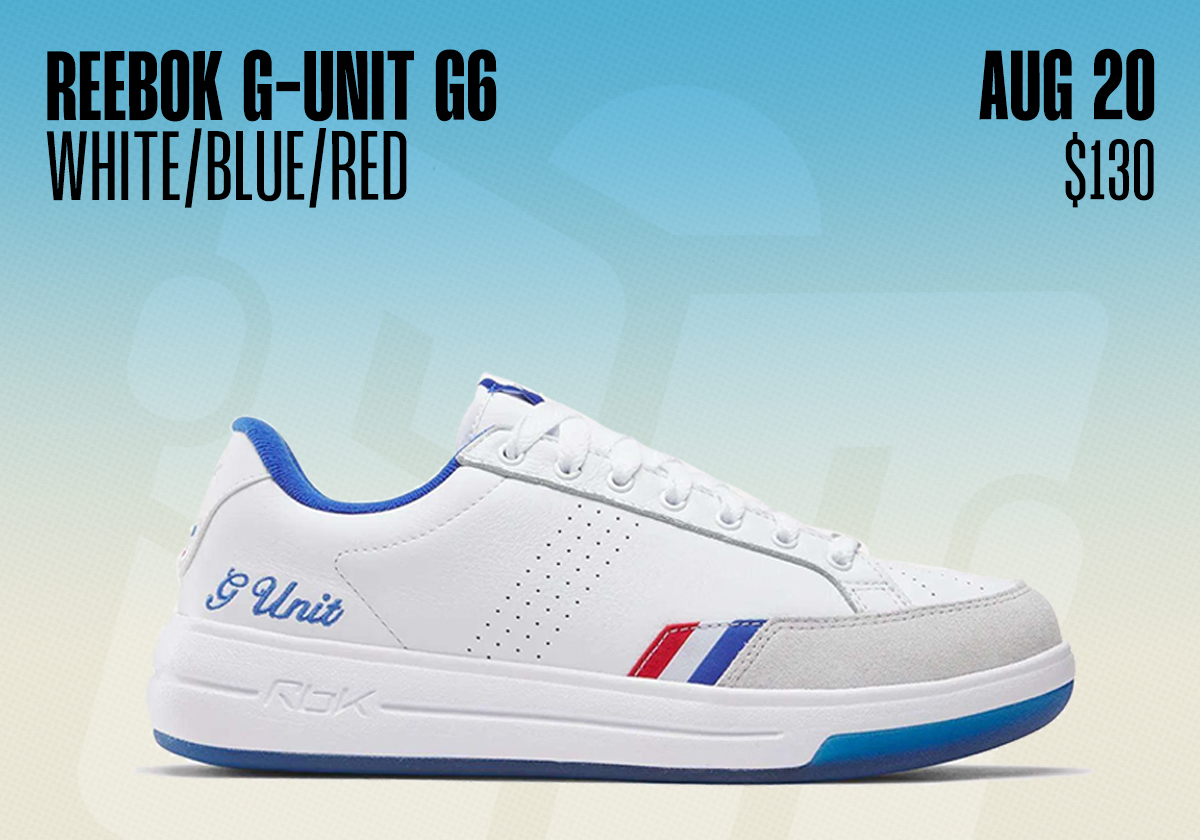 Sneaker Releases August 16 August 22 2026 Reebok G Unit G6