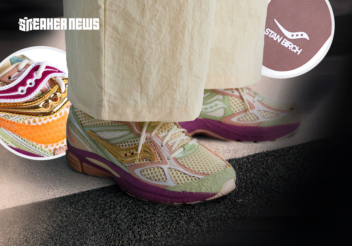 You Can Swap Out The Logos On The Stan Birch Saucony ProGrid Guide 7