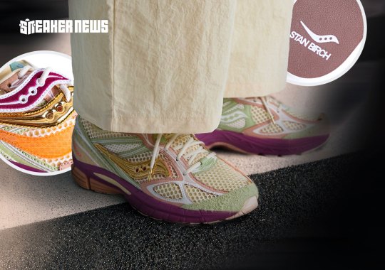 You Can Swap Out The Logos On The Stan Birch Saucony ProGrid Guide 7