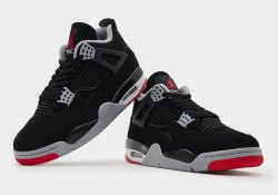 Another Detailed Look At The Air Jordan 4 “Bred”