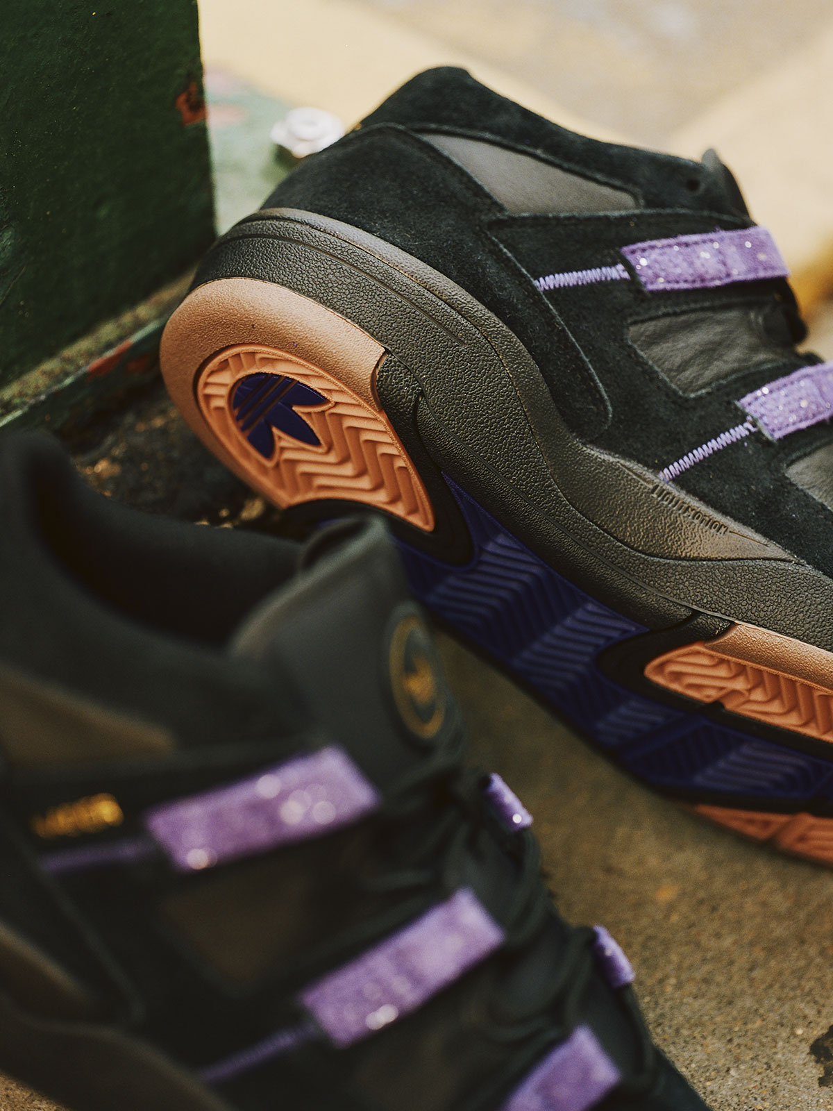 Adidas Kader Black Purple Ki0408 9
