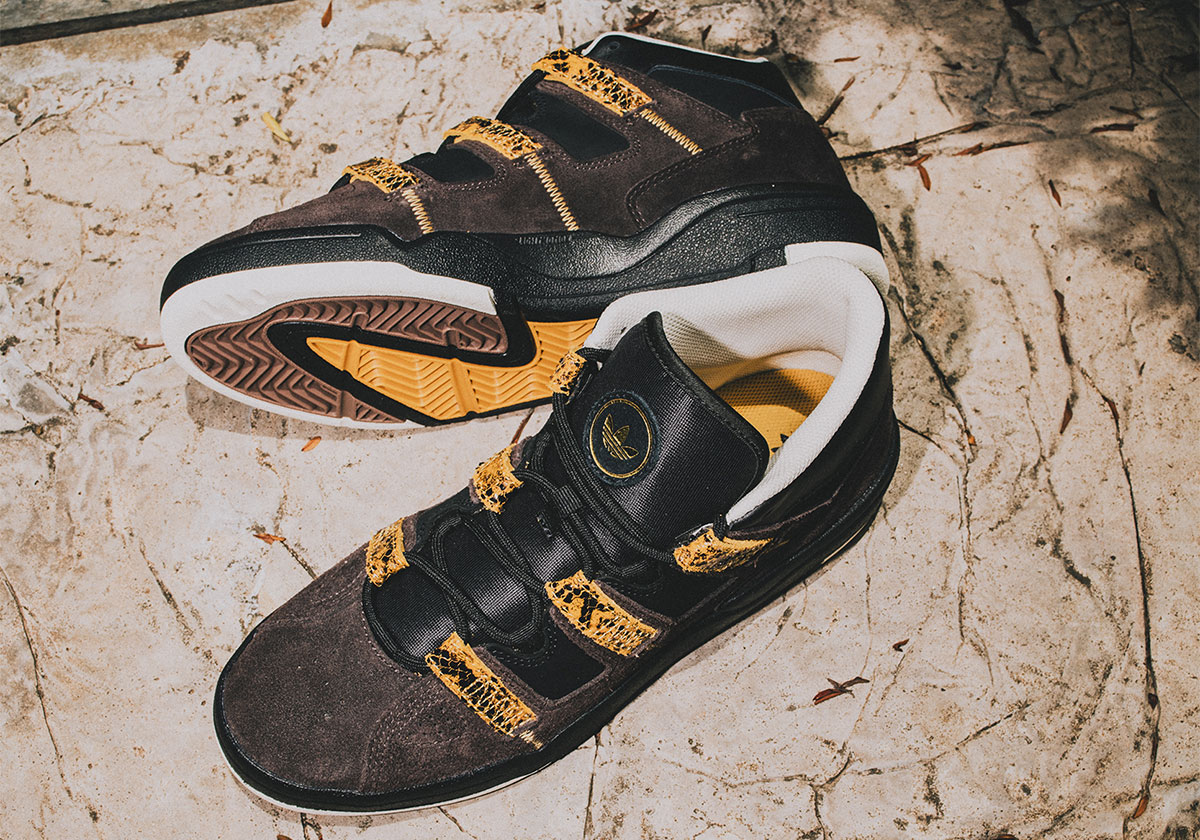 Adidas Kader Brown Snakeskin La7670 1