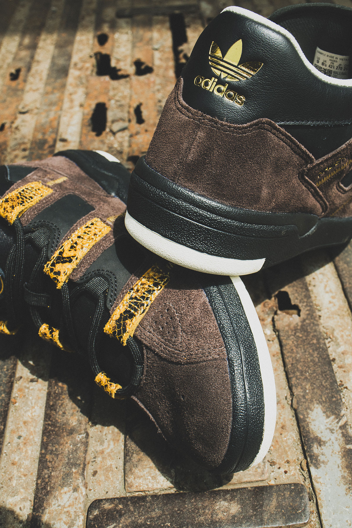 Adidas Kader Brown Snakeskin La7670 3