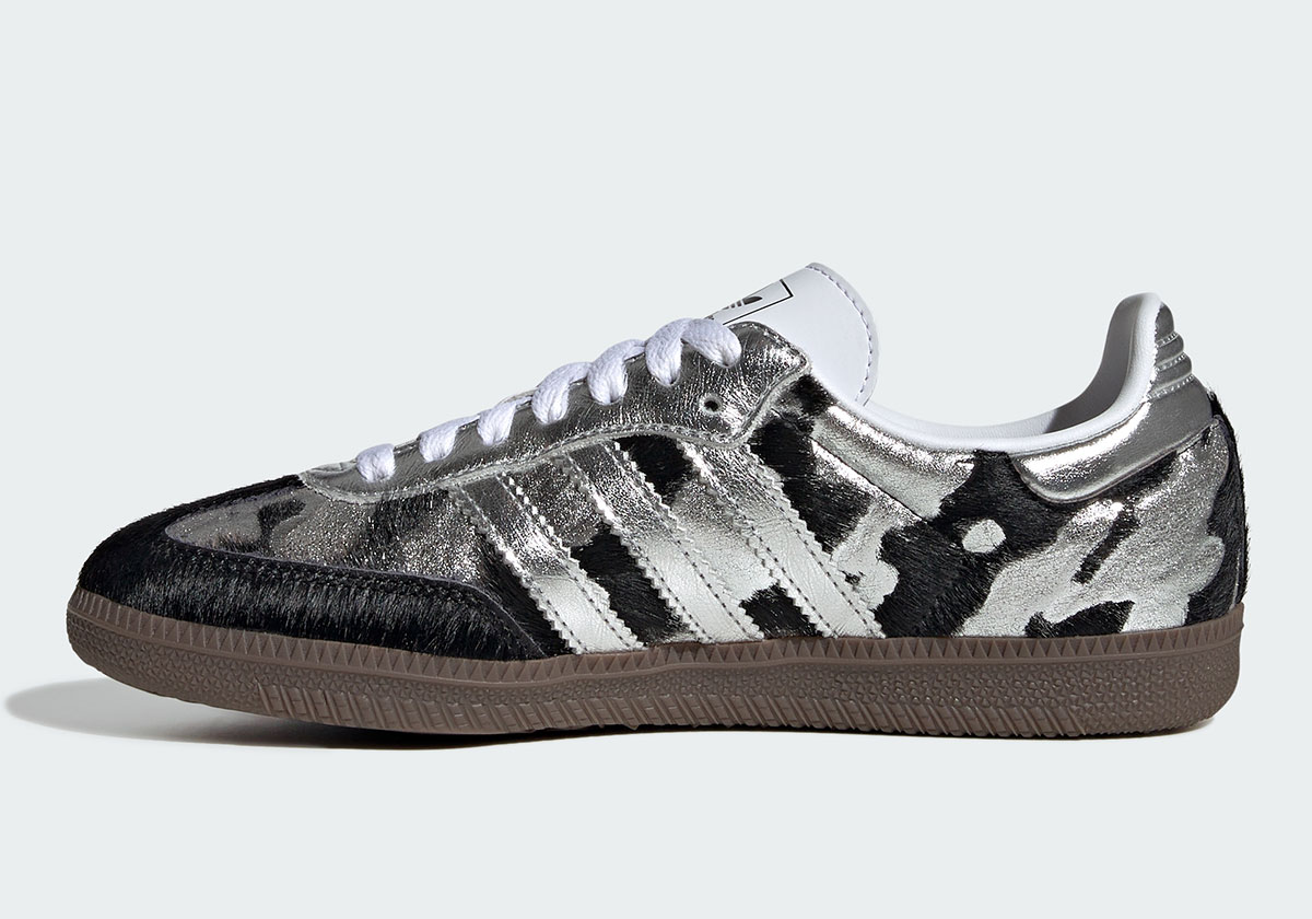 Adidas Samba Metallic Animal Print Kj2313 3