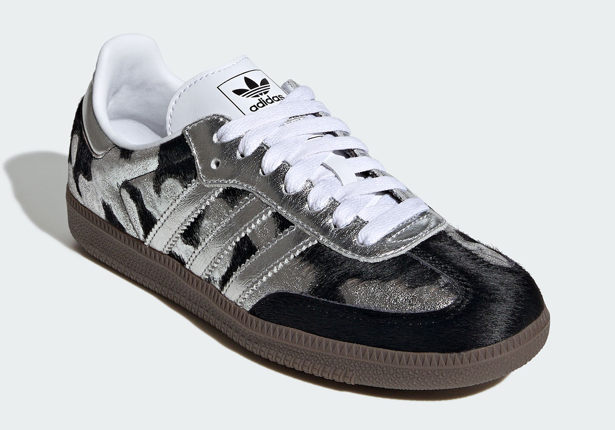 Adidas Samba Metallic Animal Print Kj2313 5