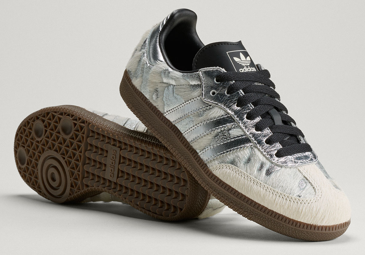 Adidas Samba Metallic Animal Print Kj2314 6