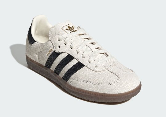 The adidas Samba Has A Stingray Leather Moment
