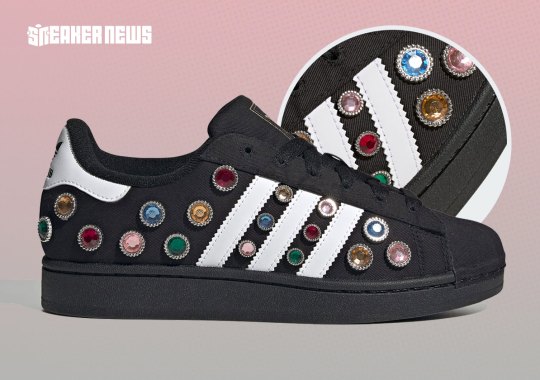 Colorful Gemstones Decorate The adidas Superstar "Jewel"
