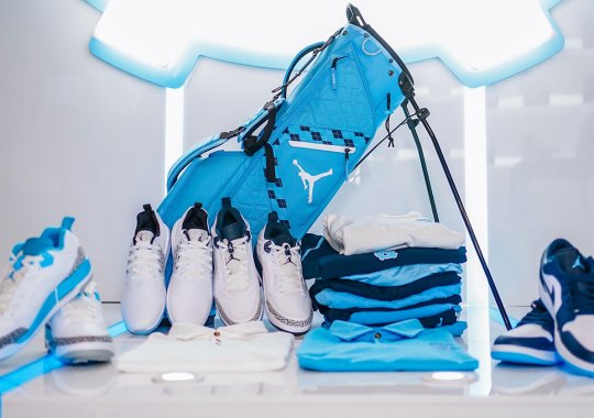 The UNC Tar Heels Show Off Jordan Brand’s Full Golf Arsenal