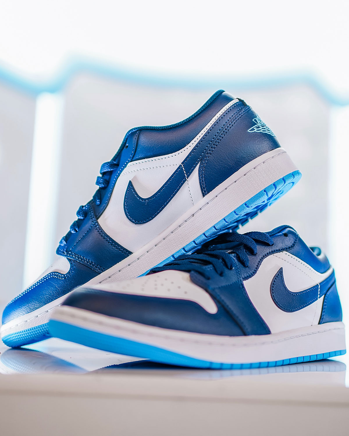 Air Jordan 1 Low Spizike Pe Unc Golf Team 2