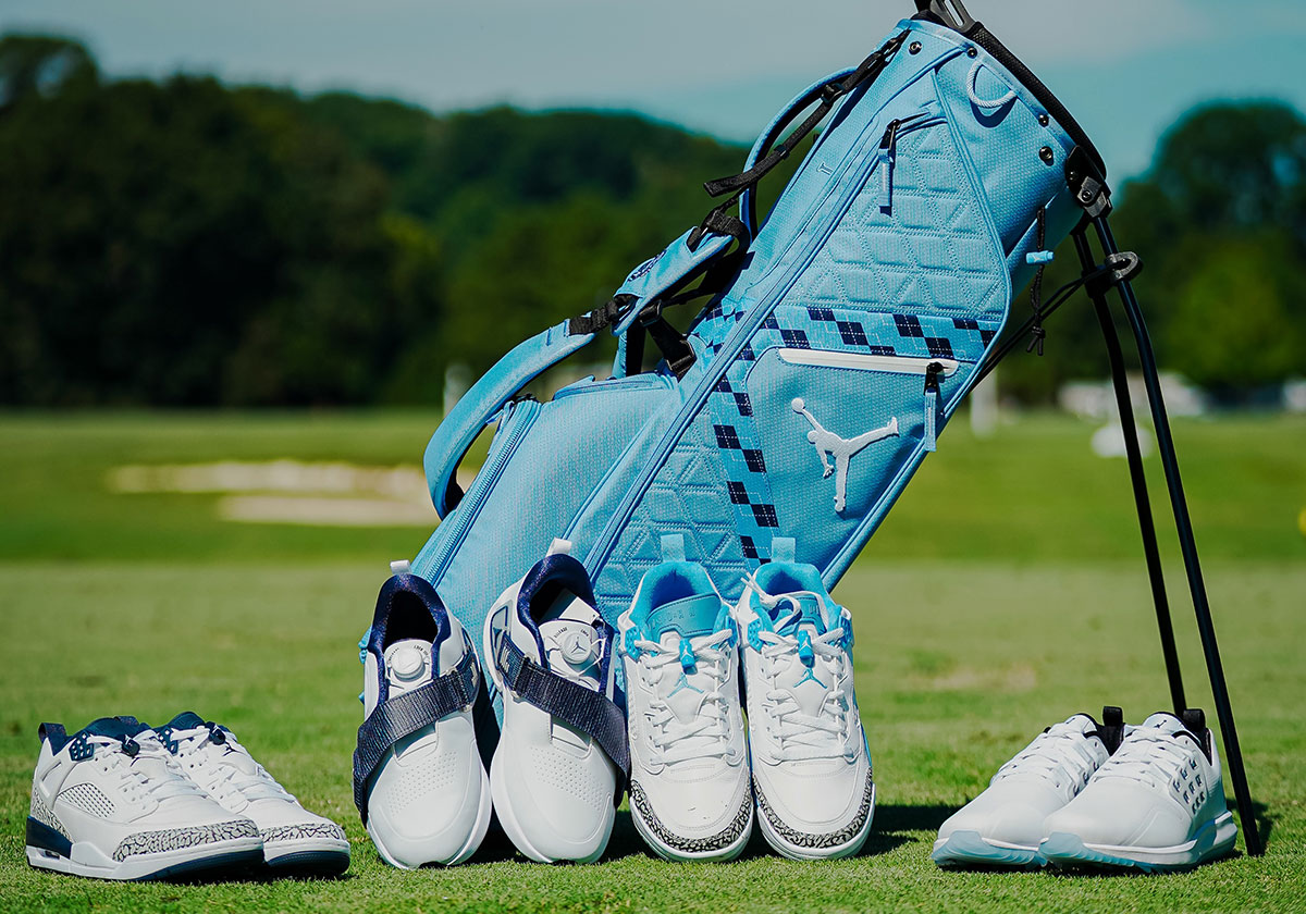 Air Jordan 1 Low Spizike Pe Unc Golf Team 3