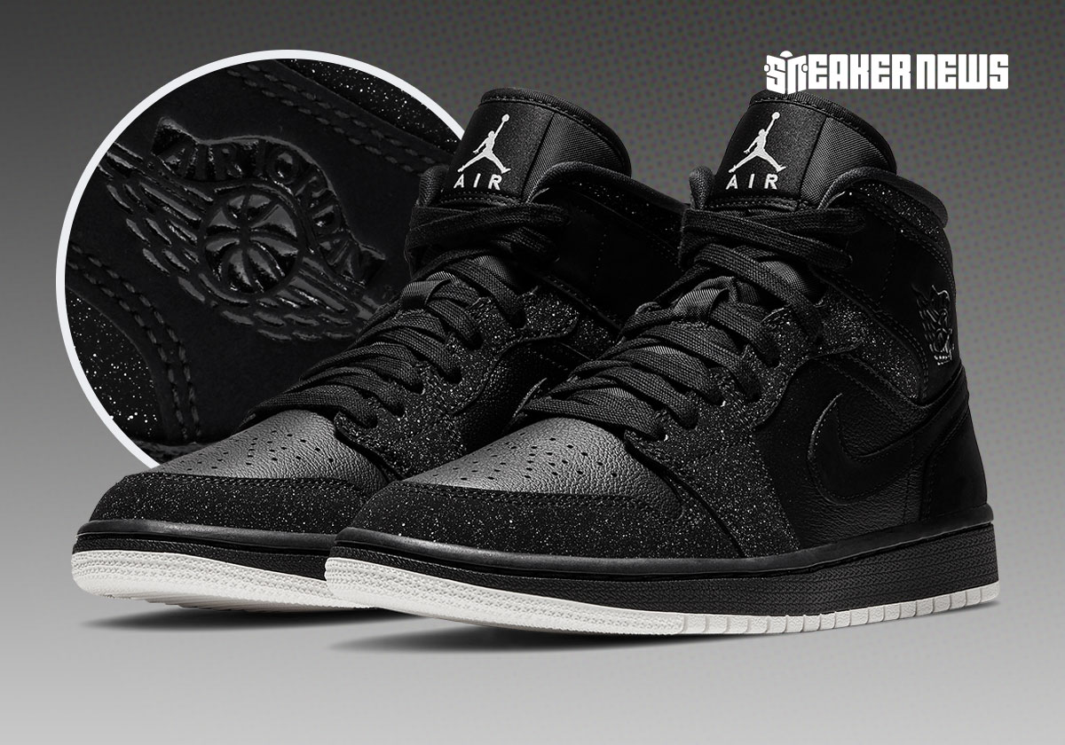 Jordan Brand Brought Back The Air Jordan 1 Mid “Glitter” From 2019