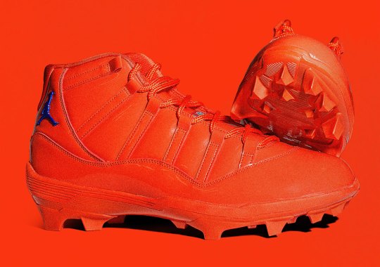 The Florida Gators’ Air Jordan 11 PE Comes Drenched In Orange