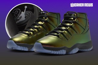 Official Images Of The Air Jordan 11 “Magic Ball” For Space Jam