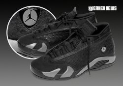 The Air Jordan 14 Low “Black Pack” Releases October 3rd