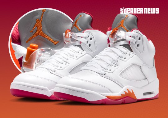 Official Images Of The Air Jordan 5 “Sunset”