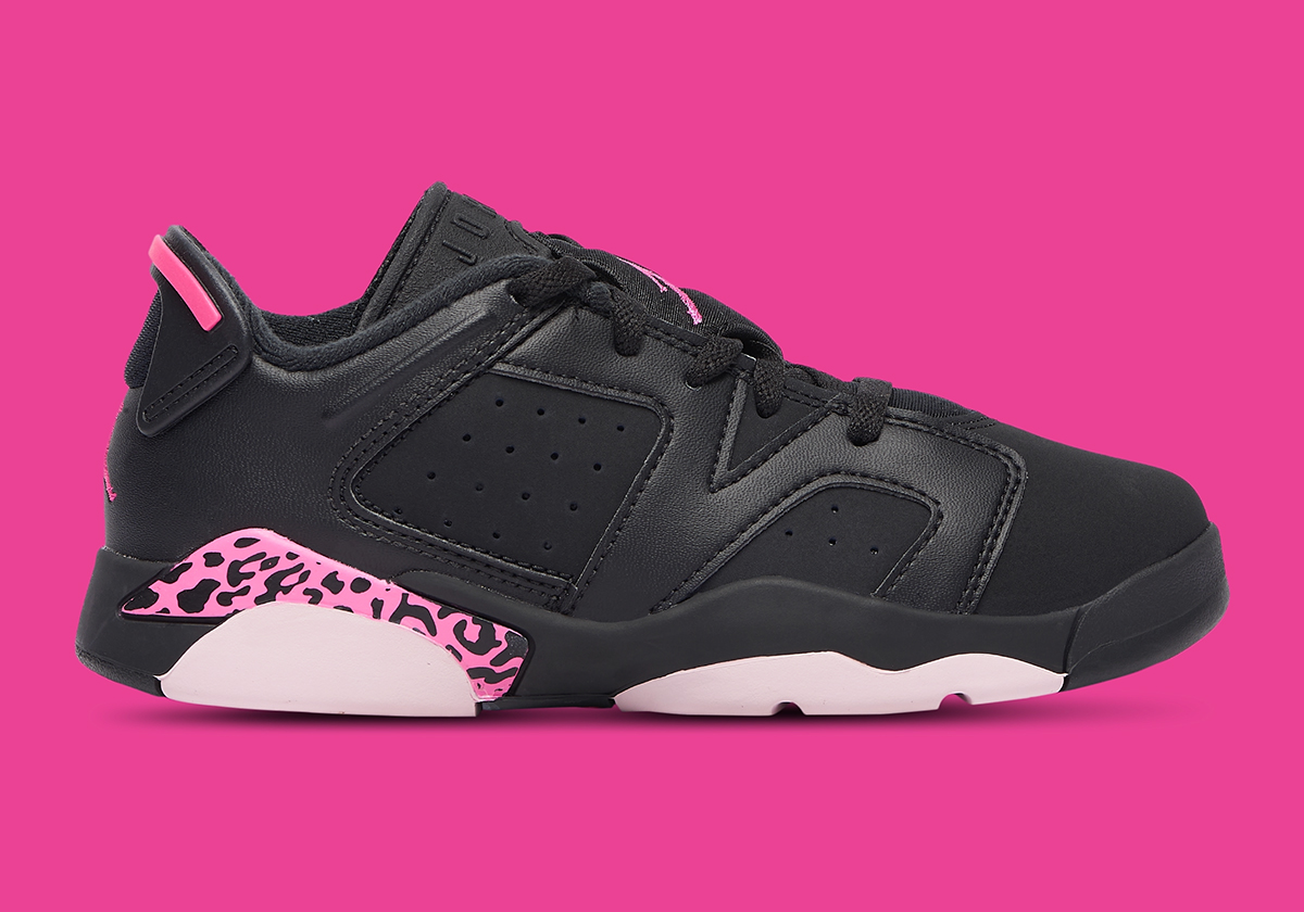 Air Jordan 6 Low Black Pink Foam Laser Fuchsia 768878 001 2