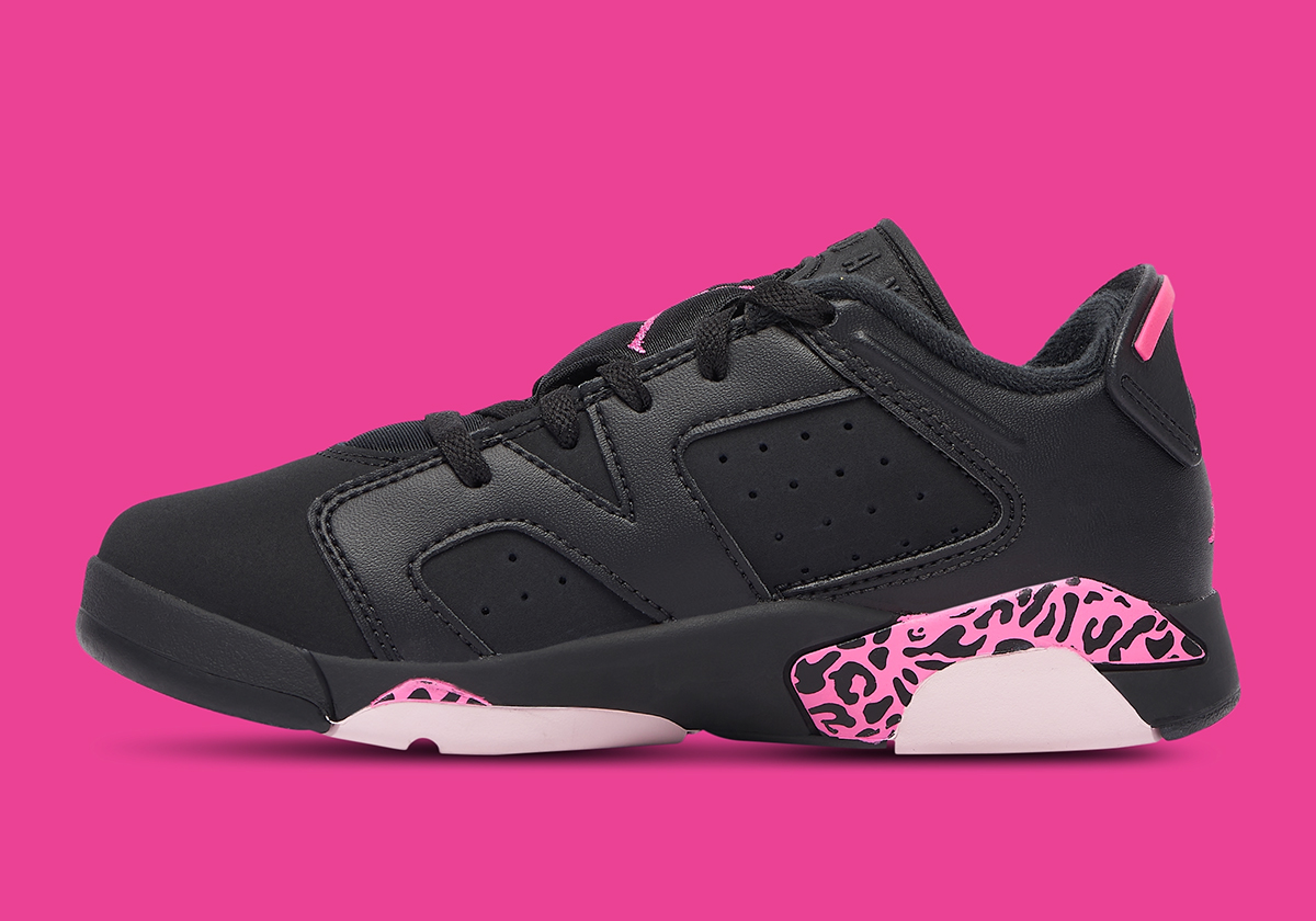 Air Jordan 6 Low Black Pink Foam Laser Fuchsia 768878 001 3