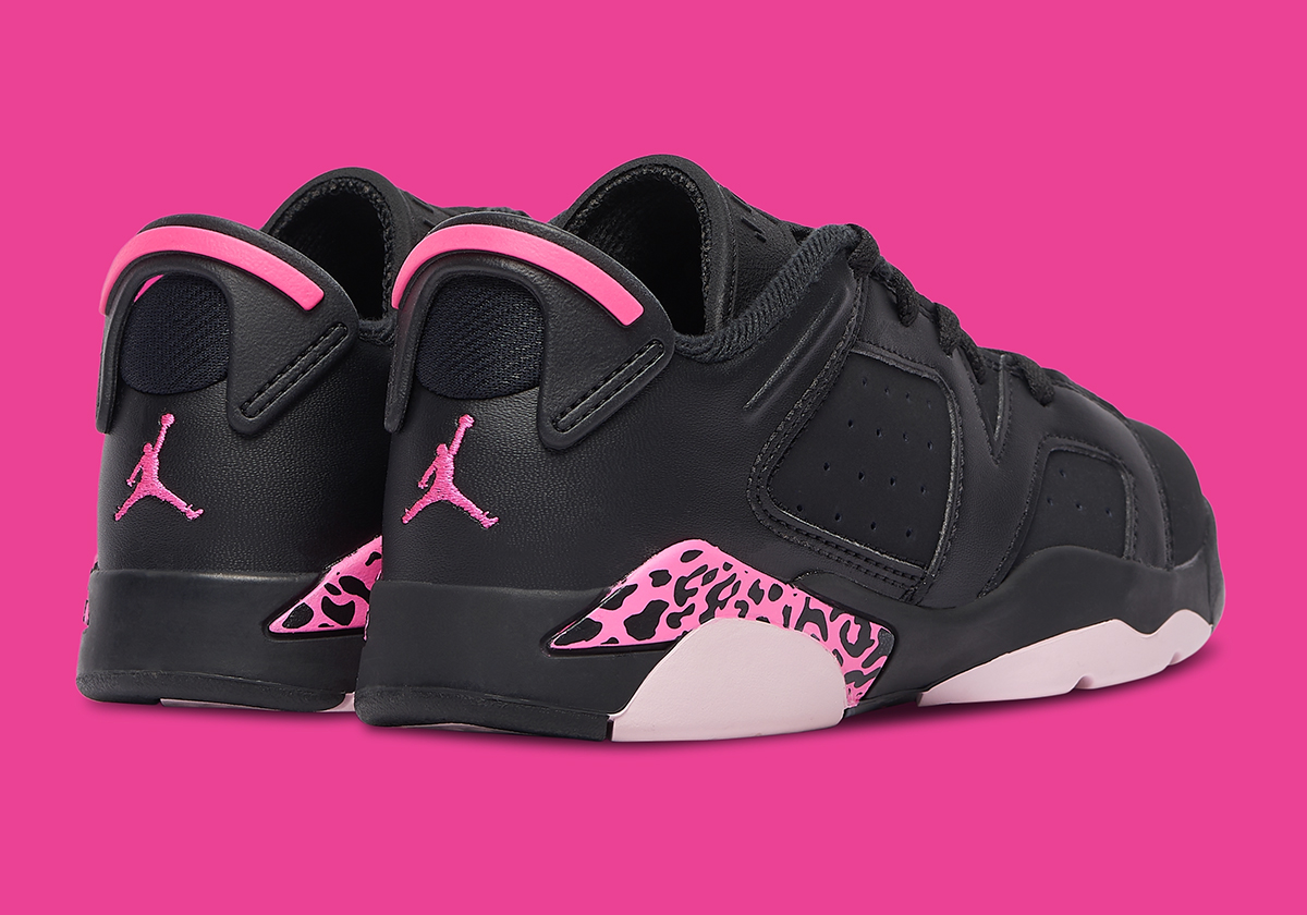 Air Jordan 6 Low Black Pink Foam Laser Fuchsia 768878 001 4