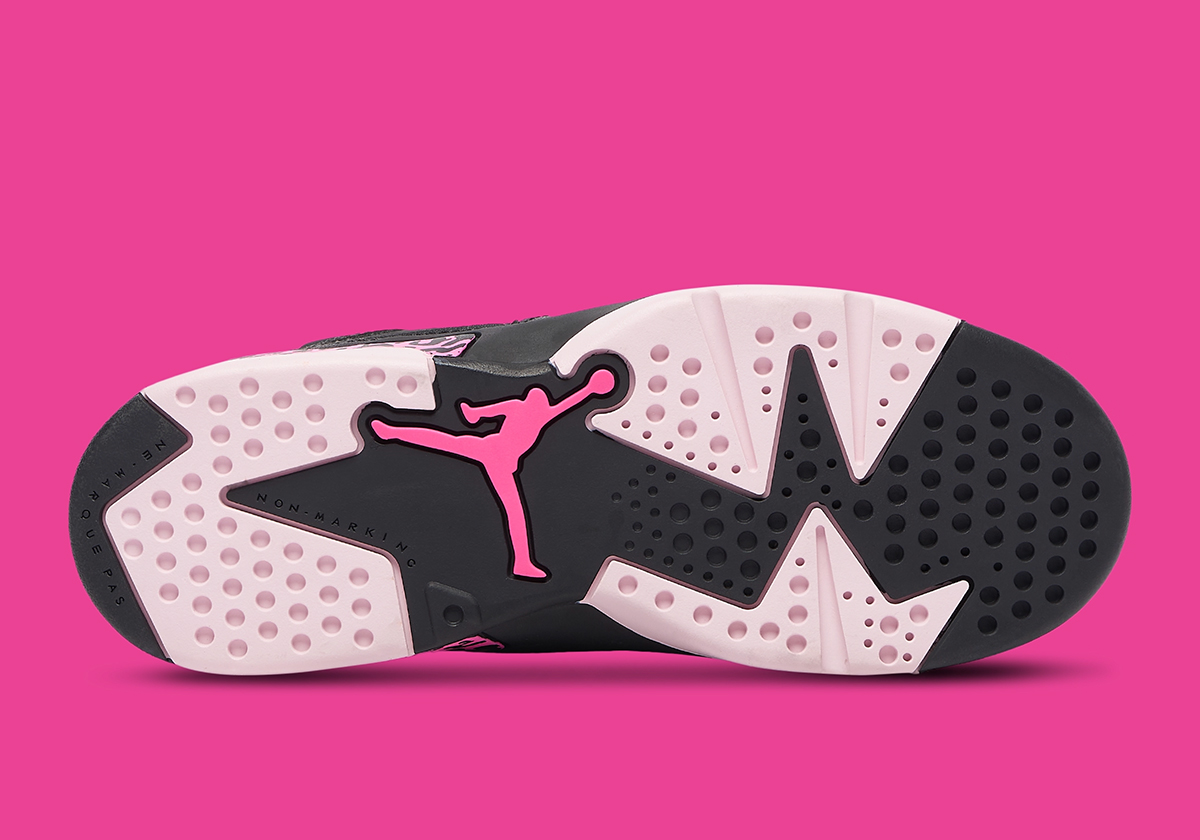 Air Jordan 6 Low Black Pink Foam Laser Fuchsia 768878 001 6