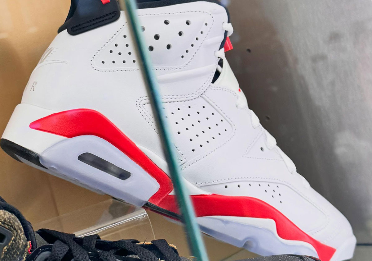 First Look At The Air Jordan 6 “White/Infrared”