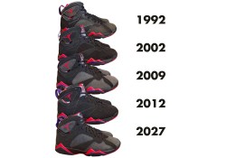 Looking Back At The Air Jordan 7 “Playoffs” Over The Years