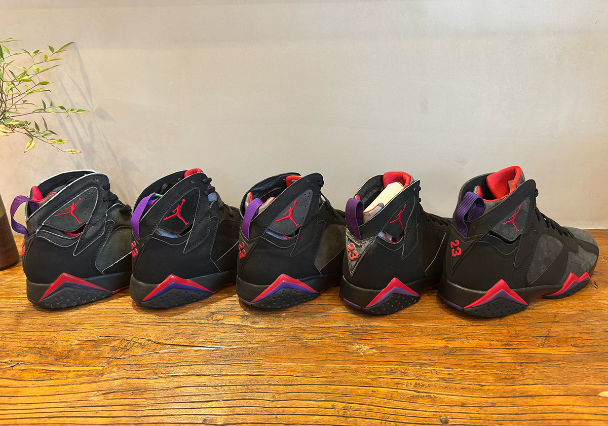 Air Jordan 7 Playoffs Raptors Comparison 6