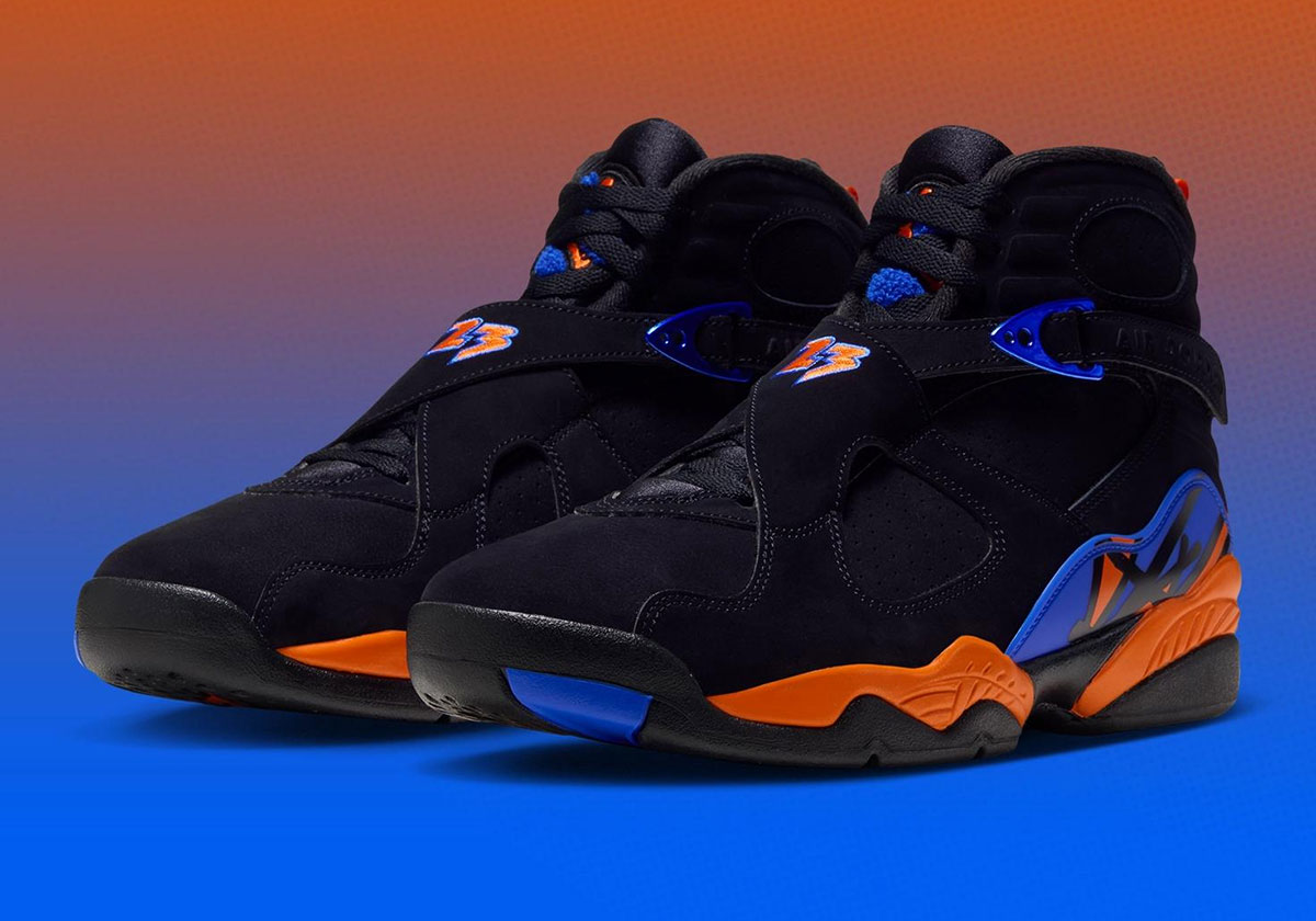 First Look At The Air Jordan 8 “Knicks”