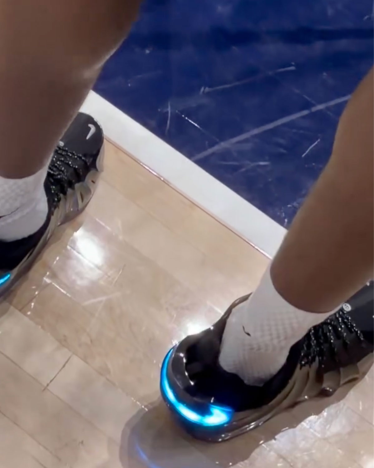 Aj Dybantsa Nike Gt Flight Light Up Swoosh 1