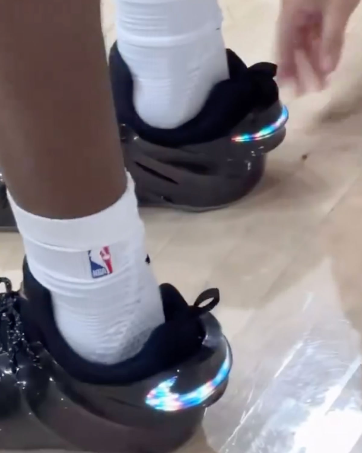 Aj Dybantsa Nike Gt Flight Light Up Swoosh 3